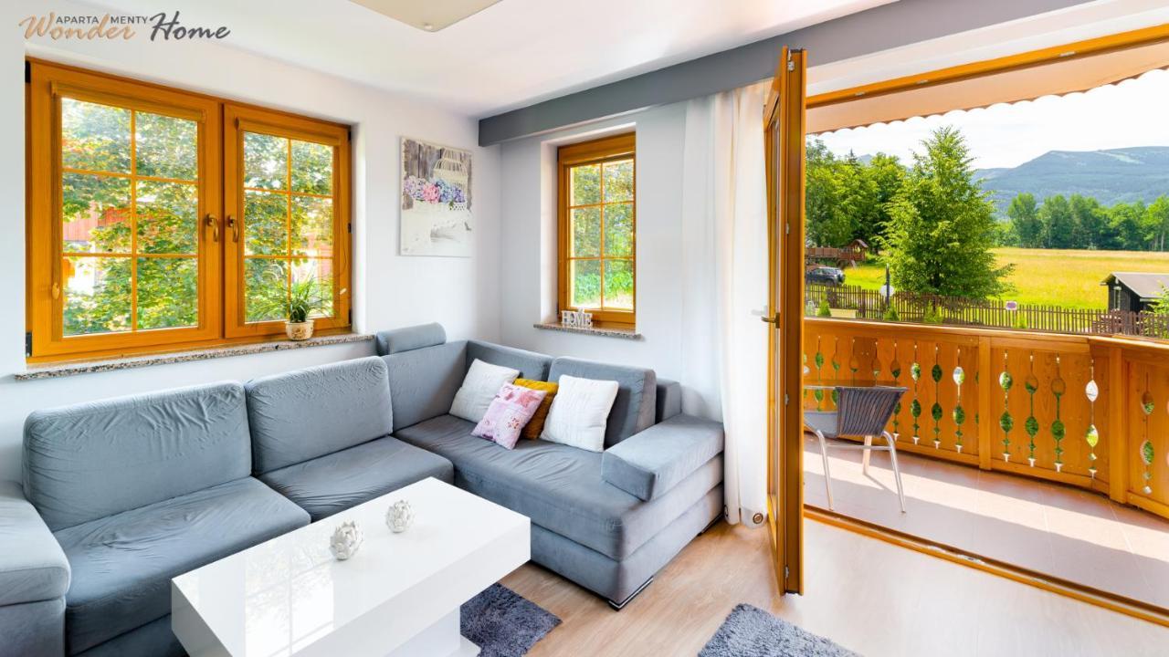 Wonder Home - Apartamenty W Malowniczej, Spokojnej Okolicy - Z Widokiem Na Sniezke Karpacz Luaran gambar
